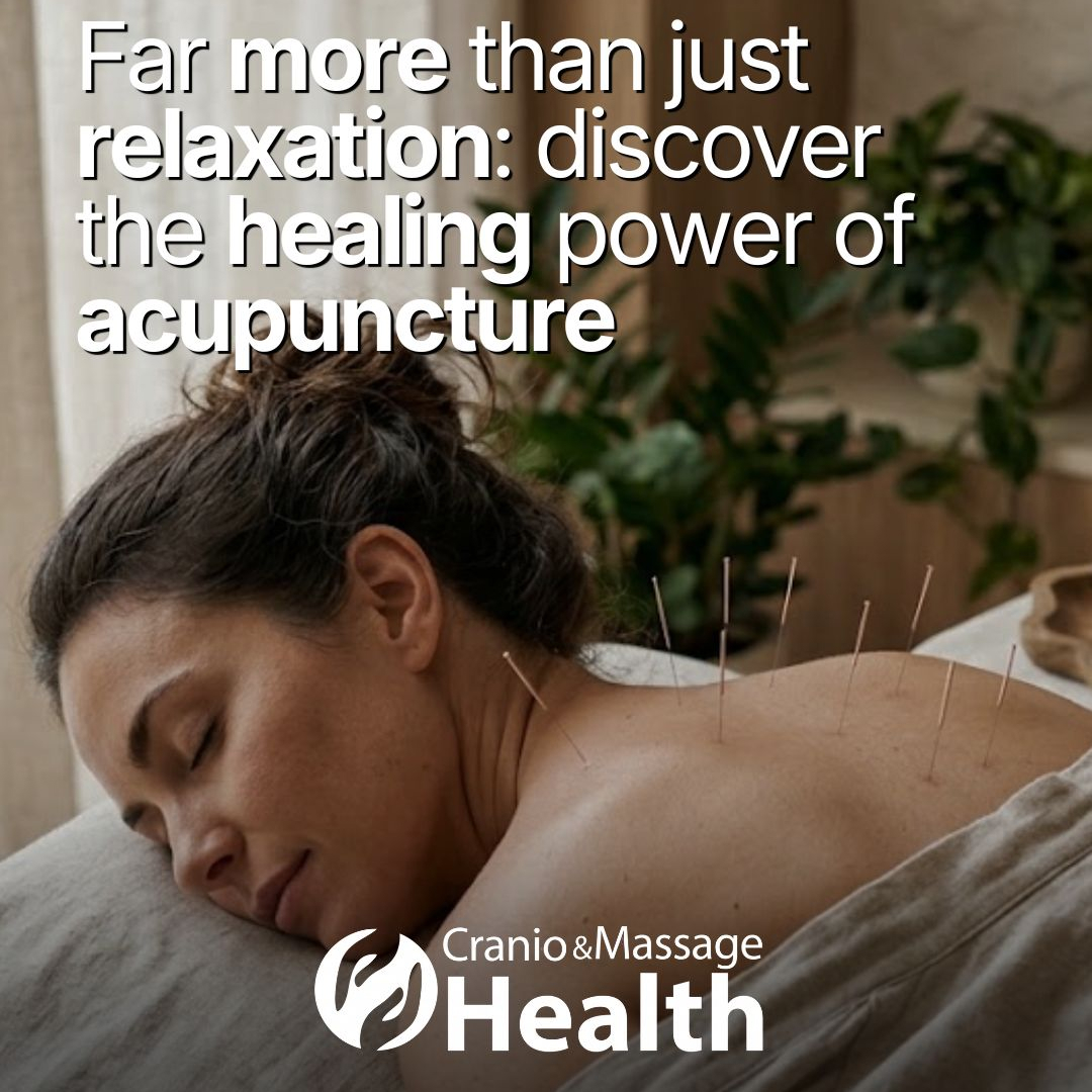 Far more then just relaxation-discover the healing power of acupuncture